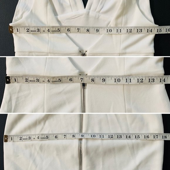 NWOT: Lulu’s - ‘All In Favor’ Midi Dress (WHITE) - Picture 14 of 14